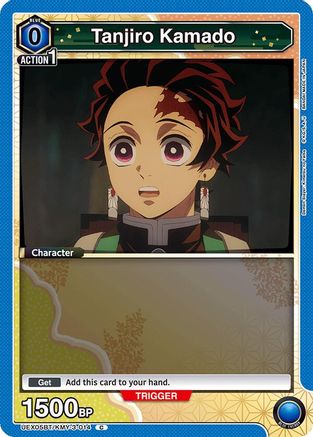 Image of Tanjiro Kamado (014) (UEX05BT/KMY-3-014) - UEX05BT Demon Slayer Kimetsu no Yaiba Vol2