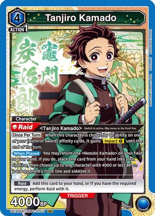 Image of Tanjiro Kamado (017) (UEX05BT/KMY-3-017) - UEX05BT Demon Slayer Kimetsu no Yaiba Vol2 Foil