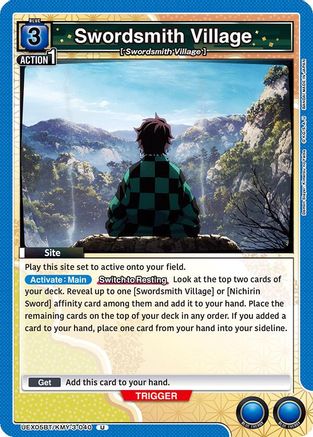 Image of Swordsmith Village (UEX05BT/KMY-3-040) - UEX05BT Demon Slayer Kimetsu no Yaiba Vol2