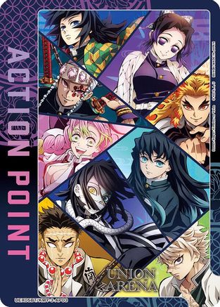 Image of Action Point Card (AP03) (UEX05BT/KMY-3-AP03) - UEX05BT Demon Slayer Kimetsu no Yaiba Vol2 Foil