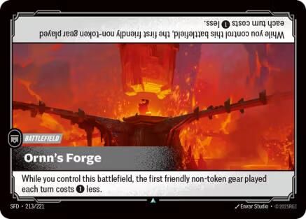 Image of Ornn's Forge (213/221) - Spiritforged Foil