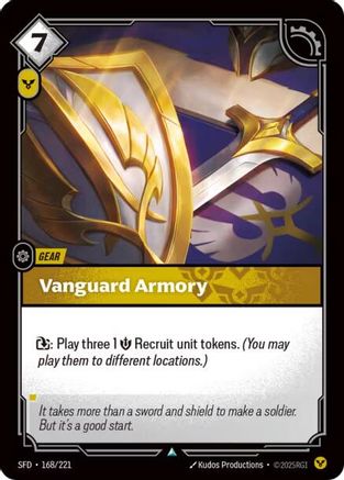 Image of Vanguard Armory (168/221) - Spiritforged