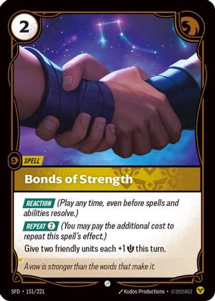 Image of Bonds of Strength (151/221) - Spiritforged