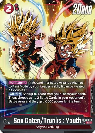 Image of Son Goten/Trunks : Youth (FB08-009) - Saiyans Pride Holofoil