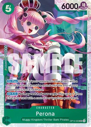 Image of Perona (OP14-033) - The Azure Sea's Seven Foil