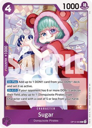 Image of Sugar (OP14-063) - The Azure Sea's Seven Foil