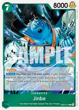 Image of Jinbe (EB04-015) - The Azure Sea's Seven Foil