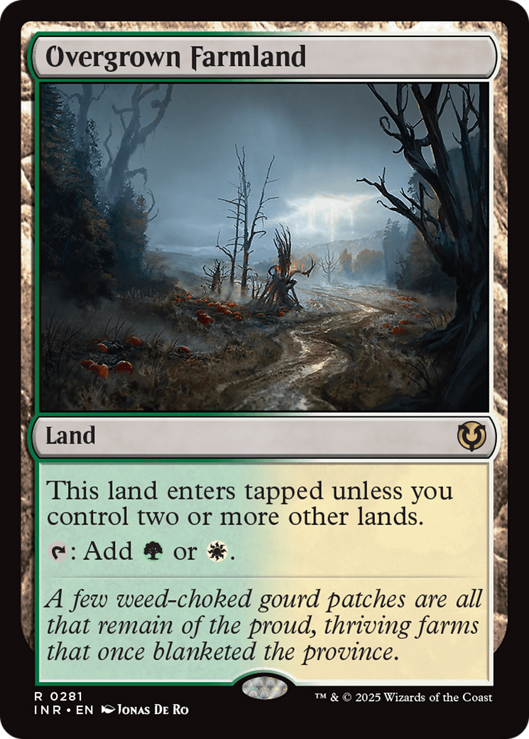 Image of Overgrown Farmland (INR-281) - Innistrad Remastered Foil