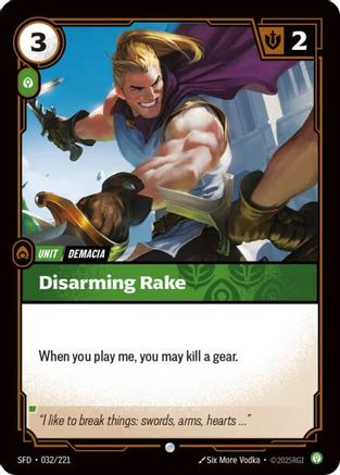 Image of Disarming Strike (032/221) - Spiritforged