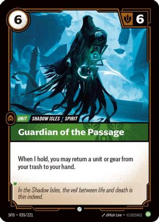 Image of Guardian of the Passage (035/221) - Spiritforged