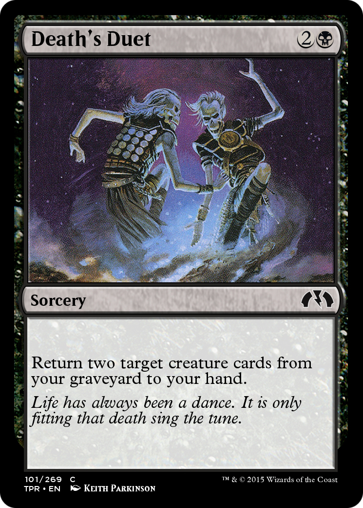 Image of Death's Duet (TPR-101) - Tempest Remastered Foil