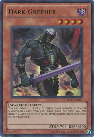 Image of Dark Grepher (TU03-EN001) - Turbo Pack: Booster Three Unlimited