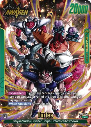 Image of Turles - FB08-049 (Alternate Art) (FB08-049) - Saiyans Pride Holofoil