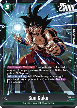 Image of Son Goku - FB08-055 (FB08-055) - Saiyans Pride Holofoil