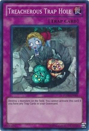 Image of Treacherous Trap Hole (TU03-EN005) - Turbo Pack: Booster Three Unlimited