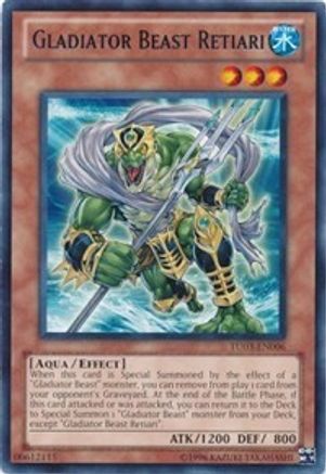 Image of Gladiator Beast Retiari (TU03-EN006) - Turbo Pack: Booster Three Unlimited