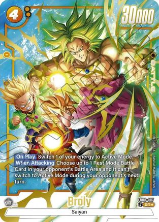 Image of Broly - FB08-087 (Alternate Art) (FB08-087) - Saiyans Pride Holofoil