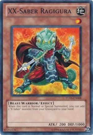 Image of XX-Saber Ragigura (TU03-EN008) - Turbo Pack: Booster Three Unlimited