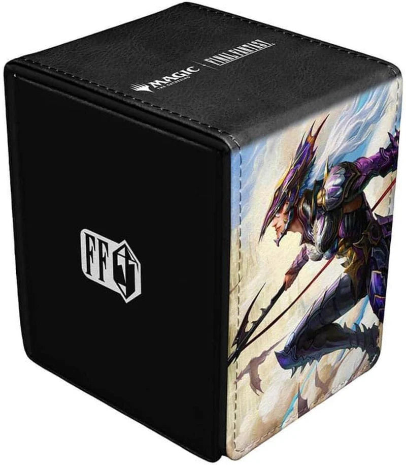 Image of Deckbox: Alcove Flip 100+ MTG- Final Fantasy- Premium AA Kain, Traitorous Dragoon