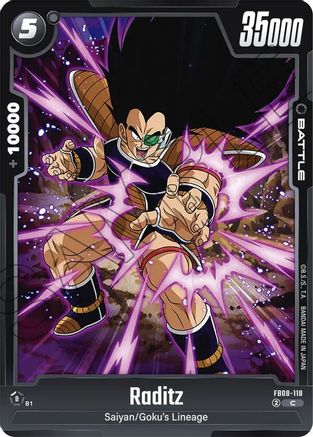 Image of Raditz - FB08-118 (FB08-118) - Saiyans Pride
