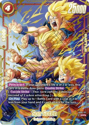 Image of Son Goten - FB08-121 (Super Alternate Art) (FB08-121) - Saiyans Pride Holofoil