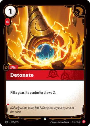 Image of Detonate (005/221) - Spiritforged