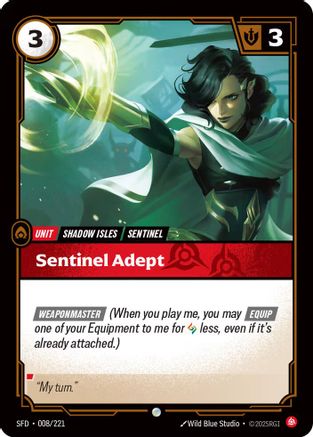 Image of Sentinel Adept (008/221) - Spiritforged