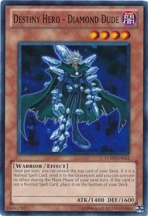 Image of Destiny Hero - Diamond Dude (TU03-EN012) - Turbo Pack: Booster Three Unlimited