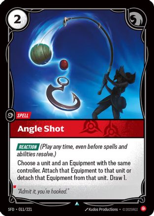 Image of Angle Shot (011/221) - Spiritforged Foil