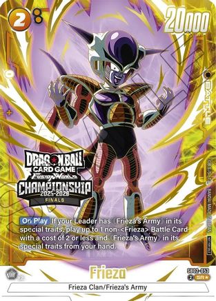 Image of Frieza - SB02-053 (Championship 2025-2026 Finals) (SB02-053) - Tournament and Championship Promos Holofoil