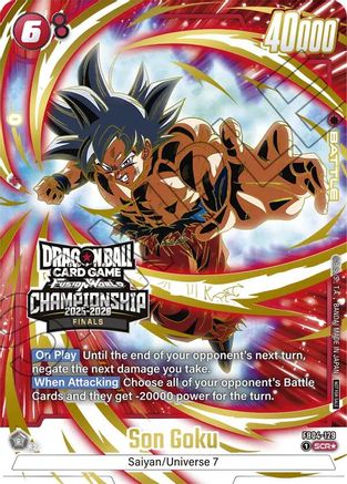 Image of Son Goku - FB04-129 (Championship 2025-2026 Finals) (FB04-129) - Ultra Limit Holofoil