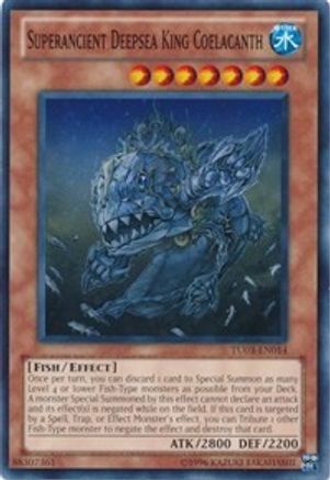 Image of Superancient Deepsea King Coelacanth (TU03-EN014) - Turbo Pack: Booster Three Unlimited