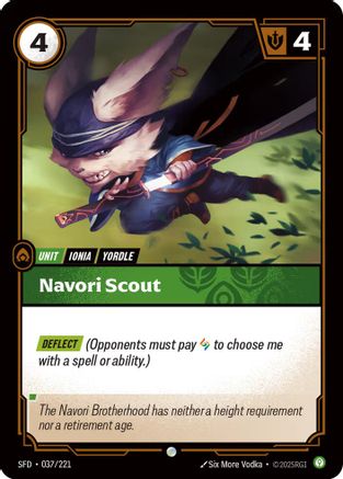 Image of Navori Scout (037/221) - Spiritforged
