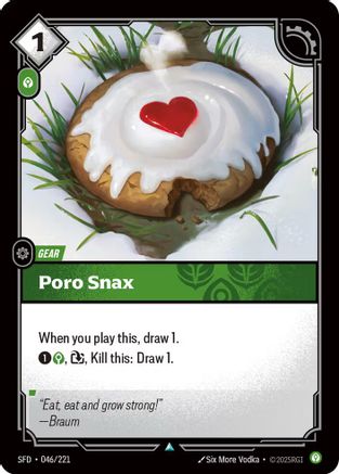 Image of Poro Snax (046/221) - Spiritforged Foil