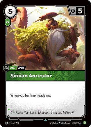 Image of Simian Ancestor (047/221) - Spiritforged