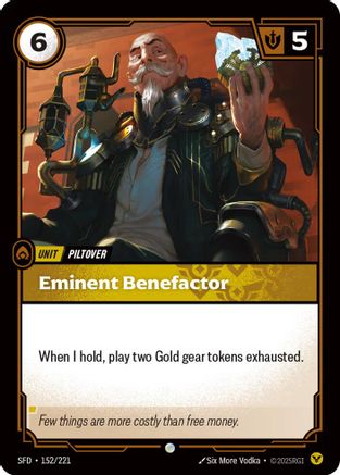 Image of Eminent Benefactor (152/221) - Spiritforged