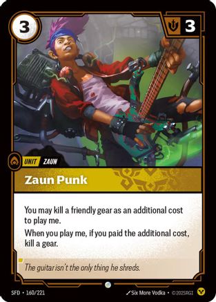 Image of Zaun Punk (160/221) - Spiritforged