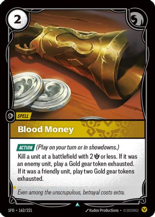 Image of Blood Money (162/221) - Spiritforged