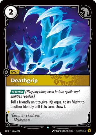 Image of Deathgrip (163/221) - Spiritforged