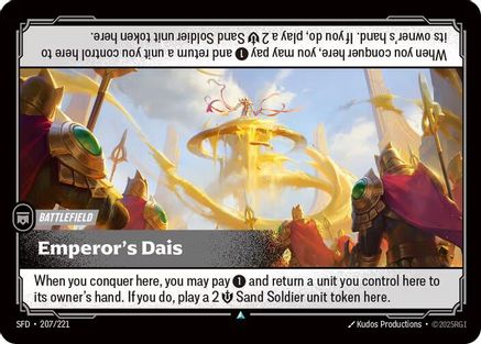 Image of Emperor's Dais (207/221) - Spiritforged