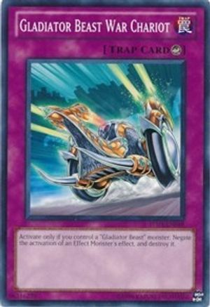 Image of Gladiator Beast War Chariot (TU03-EN019) - Turbo Pack: Booster Three Unlimited