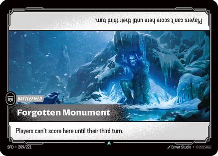 Image of Forgotten Monument (209/221) - Spiritforged Foil