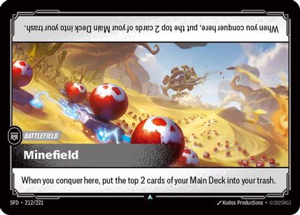 Image of Minefield (212/221) - Spiritforged Foil