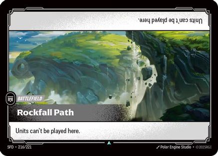 Image of Rockfall Path (216/221) - Spiritforged Foil