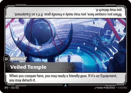 Image of Veiled Temple (221/221) - Spiritforged Foil
