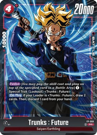 Image of Trunks : Future - FP-068 (FP-068) - Fusion World Promotion Cards and Packs