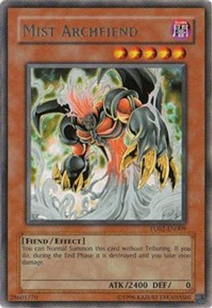 Image of Mist Archfiend (TU02-EN009) - Turbo Pack: Booster Two Unlimited