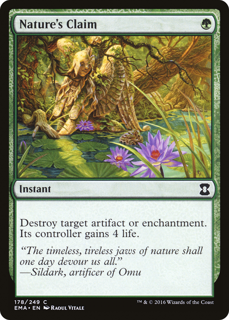 Image of Nature's Claim (EMA-178) - Eternal Masters Foil