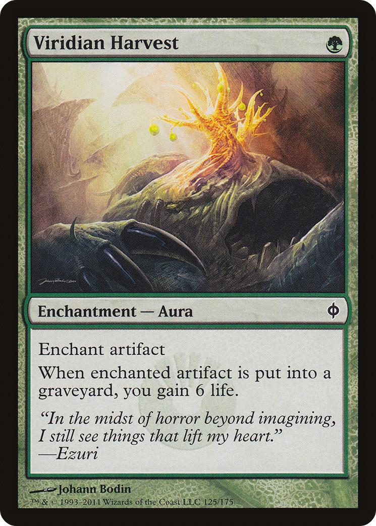 Image of Viridian Harvest (NPH-125) - New Phyrexia Foil