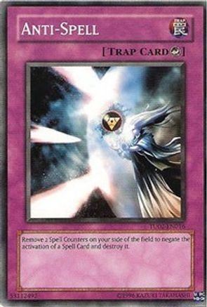 Image of Anti-Spell (TU02-EN016) - Turbo Pack: Booster Two Unlimited